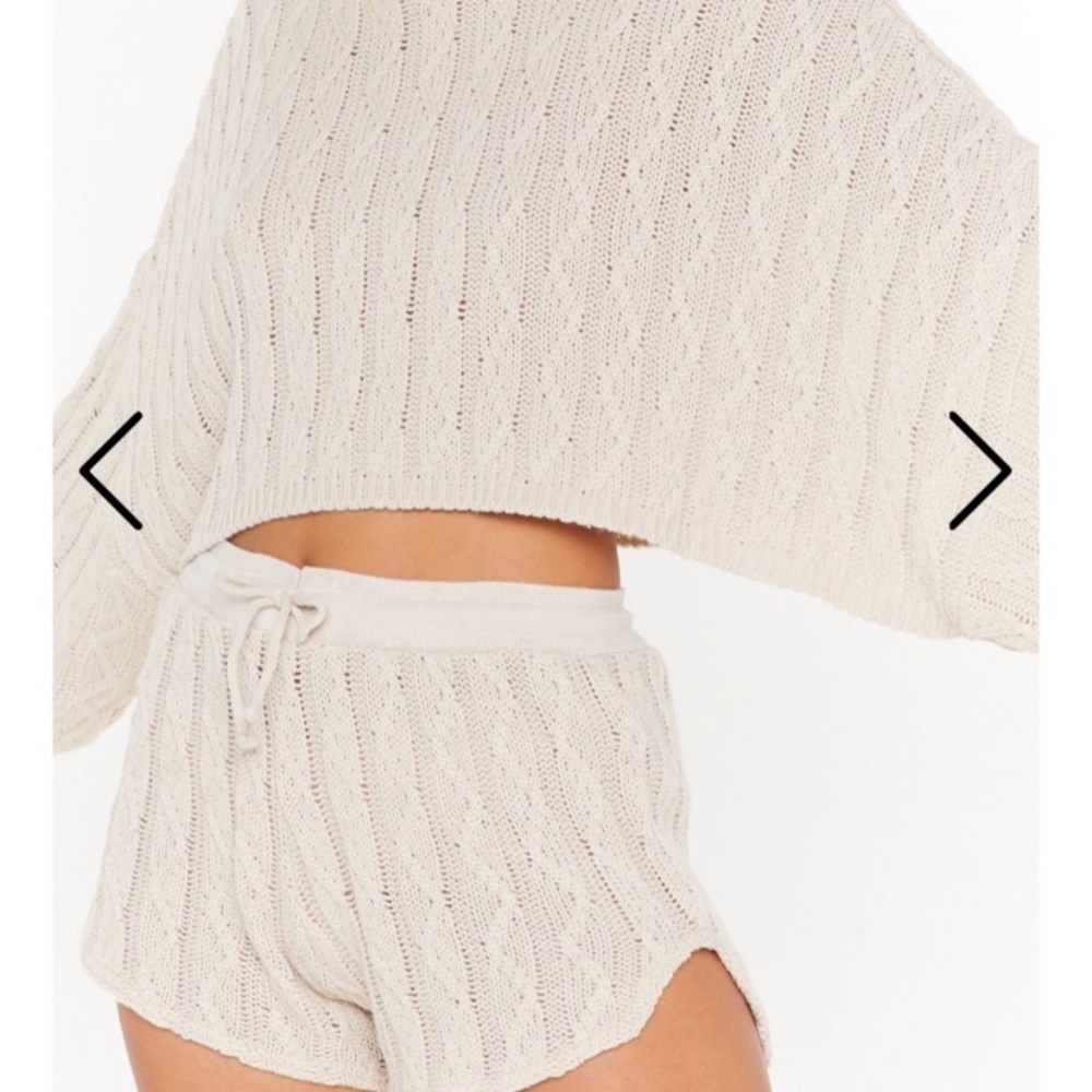 Nasty Gal Sweater Knit Lounge Set